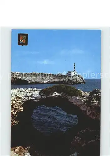 Leuchtturm Lighthouse Mallorca Portocolom Felanitx Faro Kat. Gebaeude