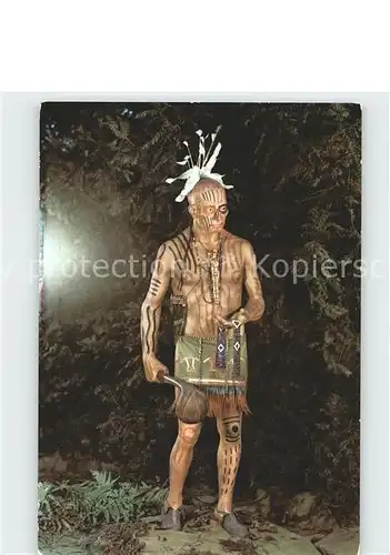Indianer Native American Irokesen Haeuptling Indianer Museum Karl May Stiftung Radebeul Kat. Regionales