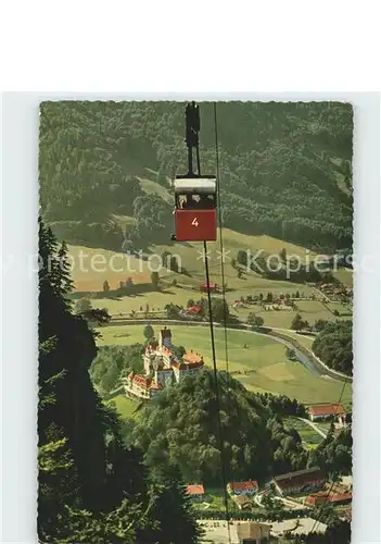 Seilbahn Kampenwand Schloss Hohenaschau Chiemgau  Kat. Bahnen