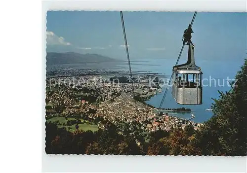 Seilbahn Pfaender Bregenz Bodensee  Kat. Bahnen