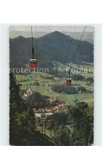 Seilbahn Kampenwand Schloss Hohenaschau  Kat. Bahnen