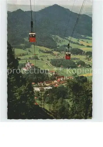 Seilbahn Kampenwand Schloss Hohenaschau  Kat. Bahnen