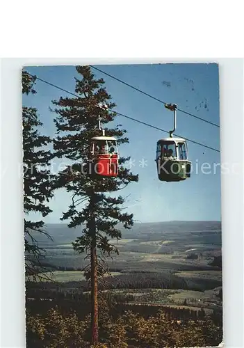 Seilbahn Wurmberg Braunlage Oberharz Kat. Bahnen