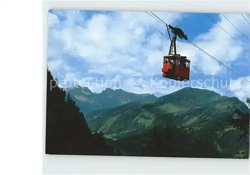 Seilbahn Nebelhorn Oberstdorf Schlappoldereck Kanzelwand  Kat. Bahnen