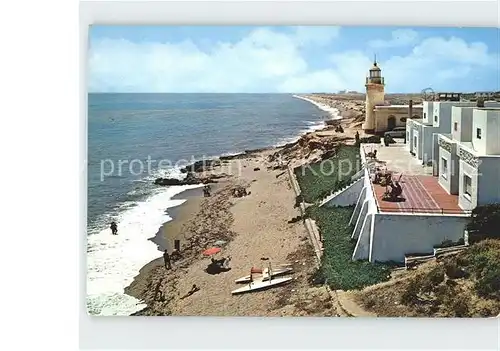 Leuchtturm Lighthouse Roquetas de Mar Playa del Faro  Kat. Gebaeude
