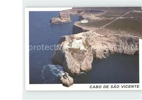 Leuchtturm Lighthouse Cabo de Sao Vicente Algarve  Kat. Gebaeude