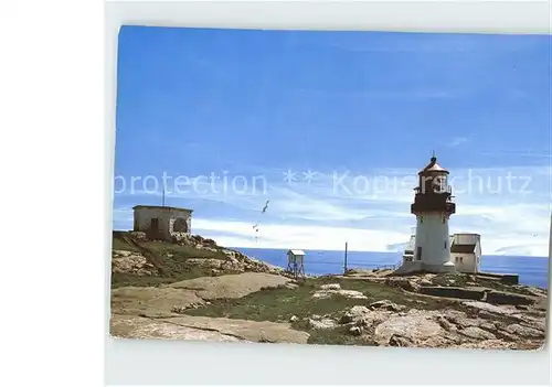 Leuchtturm Lighthouse Lindesnes Fyr  Kat. Gebaeude