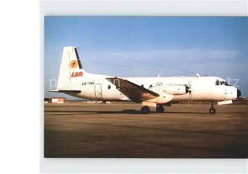 Flugzeuge Zivil HS 748 2A CS TAU LAR Faro  Kat. Airplanes Avions