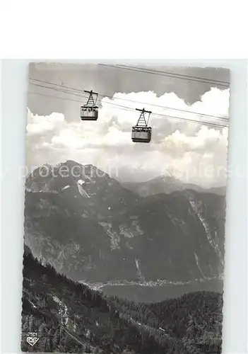 Seilbahn Dachstein Obertraun Hallstaetter See  Kat. Bahnen