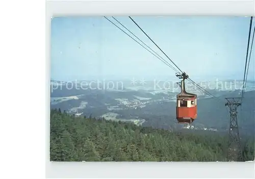 Seilbahn Krkonose Janske Lazne Cernou horu Kat. Bahnen