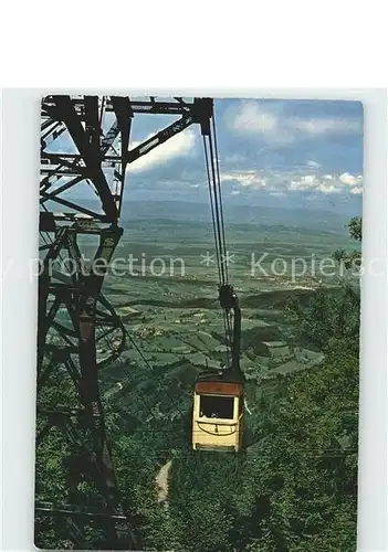 Seilbahn Schauinsland Freiburg im Breisgau Rheintal Kat. Bahnen