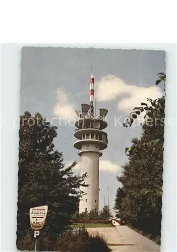 Fernsehturm Funkturm Jakobsberg Hotel Restaurant Bismarckburg  Kat. Gebaeude