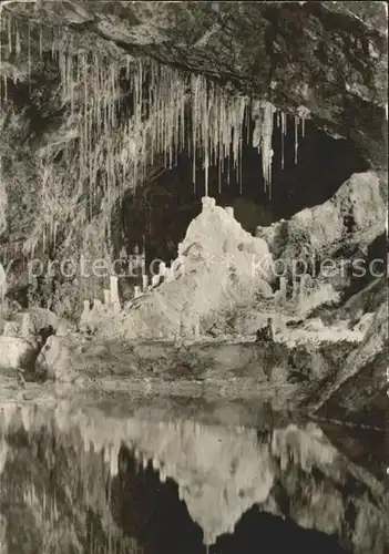 Hoehlen Caves Grottes Saalfeld Saale Feengrotten Gralsburg Kat. Berge