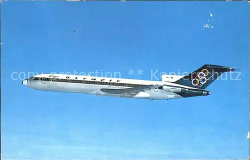 Flugzeuge Zivil Olympic Airways Boeing 727 200 Kat. Airplanes Avions