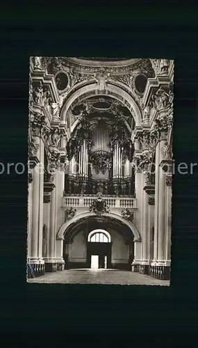 Kirchenorgel Dom Passau Kat. Musik