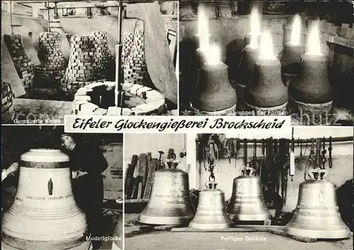 Kirchenglocken Eifeler Bronze Glockengiesserei Brockscheid  Kat. Gebaeude