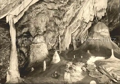 Hoehlen Caves Grottes Hermannshoehle Kanzel Ruebeland  Kat. Berge
