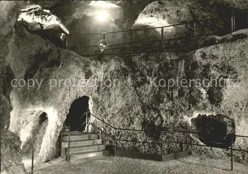 Hoehlen Caves Grottes Marienglashoehle Friedrichroda  Kat. Berge