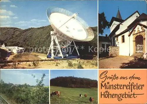 Astronomie Radioteleskop Effelsberg Muenstereifel Kat. Wissenschaft Science