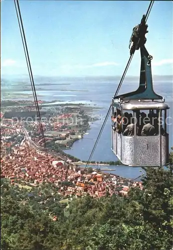 Seilbahn Pfaender Bregenz am Bodensee  Kat. Bahnen