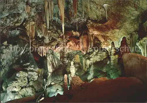 Hoehlen Caves Grottes Mallorca Cuevas de Campanet Romeo y Julieta  Kat. Berge