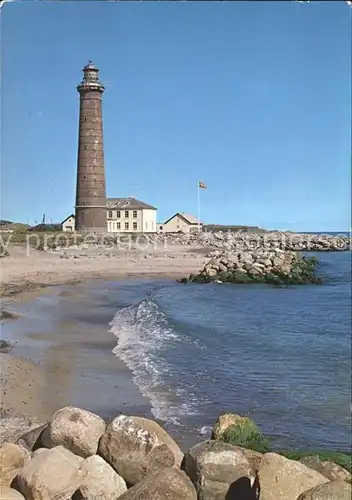 Leuchtturm Lighthouse Skagen Fyr Bygget Hojde  Kat. Gebaeude