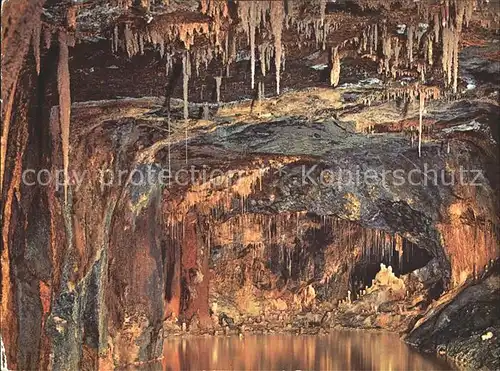Hoehlen Caves Grottes Saalfeld Feengrotten Maerchendom Gralsburg  Kat. Berge