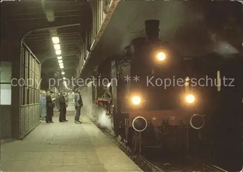 Lokomotive 38 1182 Zwickau Hauptbahnhof Kat. Eisenbahn