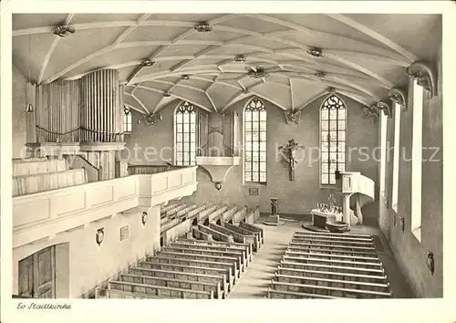 Kirchenorgel Evangelische Stadtkirche Freudenstadt Schwarzwald  Kat. Musik