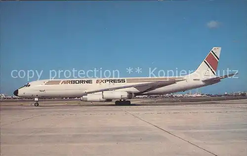 Flugzeuge Zivil Airborne Express McDonnell Douglas DC 8 62 F Kat. Airplanes Avions