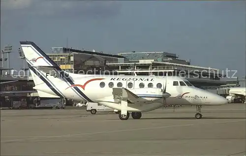 Flugzeuge Zivil Regional Airlines BAe Jetstream Super 31 F GMVM MSN 979 Kat. Airplanes Avions