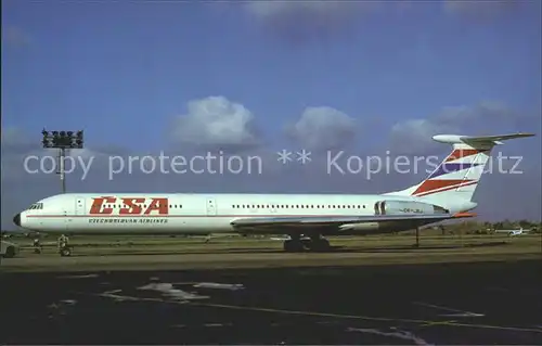 Flugzeuge Zivil CSA IL 62M OK JBJ c n  Kat. Airplanes Avions