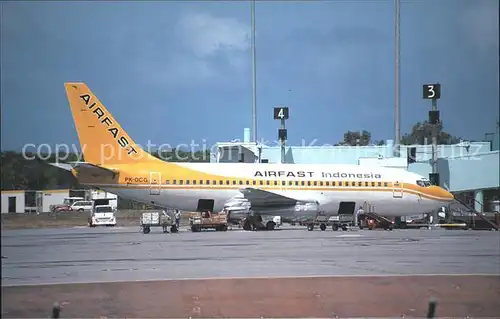 Flugzeuge Zivil Airfast Indonesia Boeing 737 200 Kat. Airplanes Avions