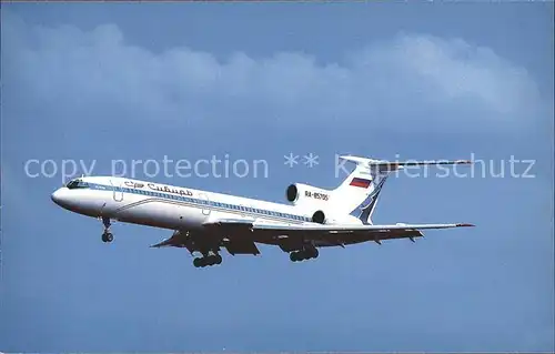 Flugzeuge Zivil Siberia Airlines Tupolev 154M RA 85705 cn 880 Kat. Airplanes Avions