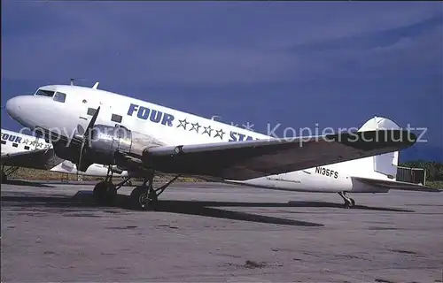 Flugzeuge Zivil Four Star Aviation N135FS DC 3C c n 20063 Kat. Airplanes Avions