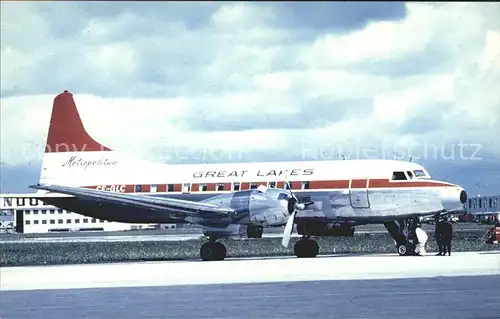 Flugzeuge Zivil Great Lakes Airlines Convair CV 440 Kat. Airplanes Avions