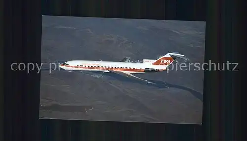 Flugzeuge Zivil TWA Trans World Airlines Boeing 727 231A  Kat. Airplanes Avions