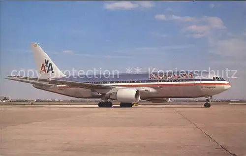 Flugzeuge Zivil American Airlines Boeing 767 223 ER  Kat. Airplanes Avions