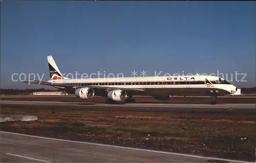 Flugzeuge Zivil Delta Airlines McDonnell Douglas DC 8 71  Kat. Airplanes Avions