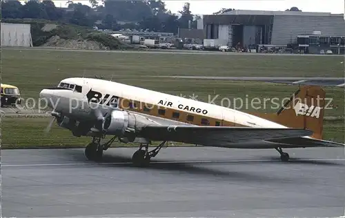 Flugzeuge Zivil British Island Airways Air Cargo Douglas DC 3 Kat. Airplanes Avions