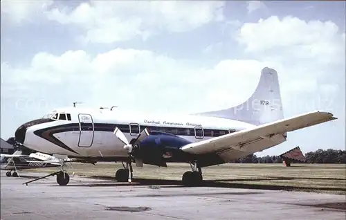 Flugzeuge Zivil Central American Airways Martin 404 Kat. Airplanes Avions
