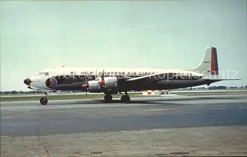 Flugzeuge Zivil Eastern Airlines Douglas DC 7 B Kat. Airplanes Avions