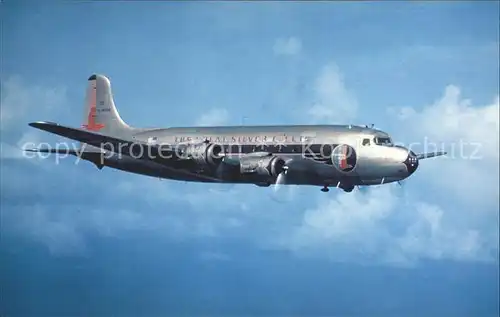 Flugzeuge Zivil Eastern Airlines DC 4 Kat. Airplanes Avions