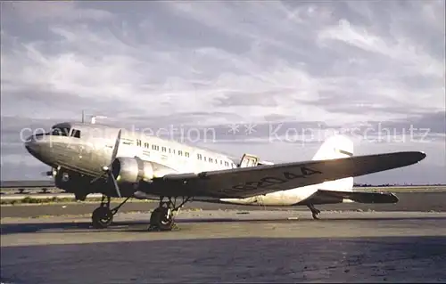 Flugzeuge Zivil Hawaiian Airlines Douglas DC 3 Kat. Airplanes Avions