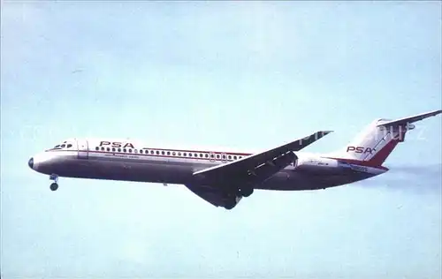 Flugzeuge Zivil PSA Pacific Southwest Airlines DC 9 Kat. Airplanes Avions