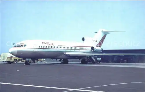 Flugzeuge Zivil PSA Pacific Southwest Airlines Boeing 727 Kat. Airplanes Avions