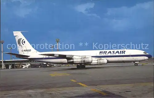 Flugzeuge Zivil Brasair Transportes Aereos Boeing 707 351C PP BRI Kat. Airplanes Avions