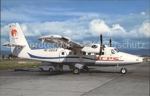 Flugzeuge Zivil Aces Colombia De Havilland DHC 6 Twin Otter 300 HK 2603  Kat. Airplanes Avions