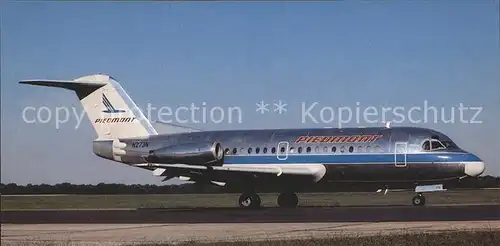 Flugzeuge Zivil Piedmont Airlines Fokker F28 1000 N273N  Kat. Airplanes Avions