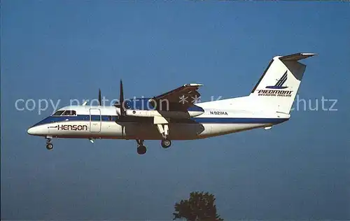 Flugzeuge Zivil Henson Airlines DeHavilland DHC 8 102 Dash 8 N921HA c n 089 Kat. Airplanes Avions